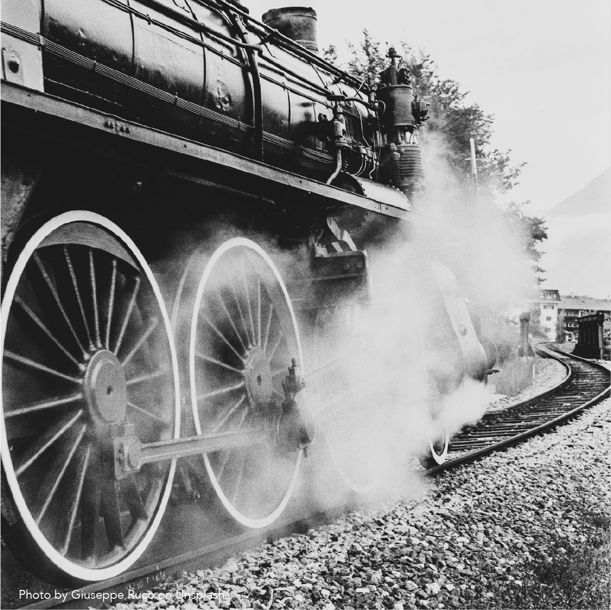 Steam engine_Photo by Giuseppe Ruco on Unsplash