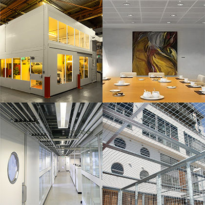 Commercial Partitioning products (Troax Lee)